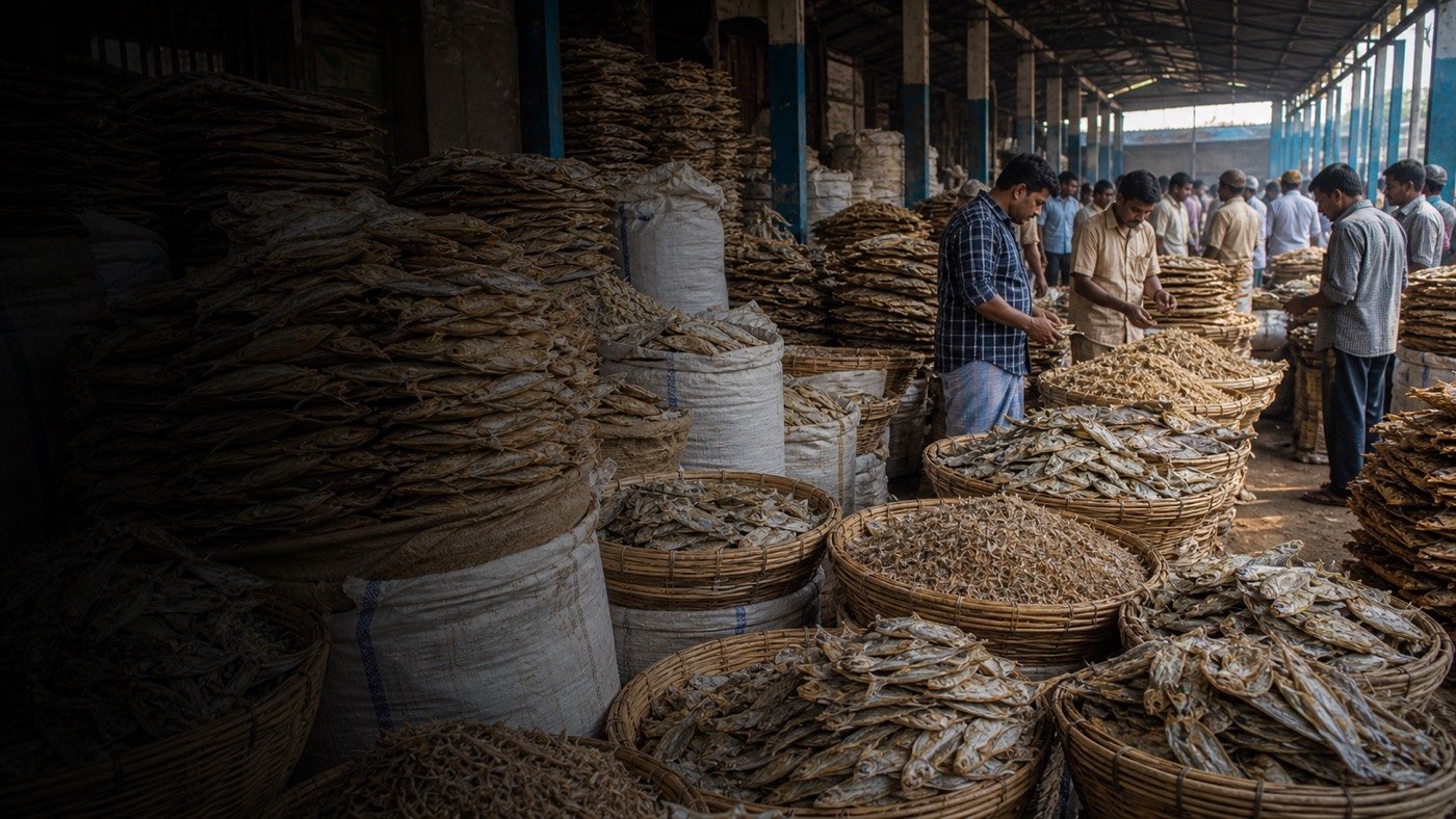 Heap of Dry Fish